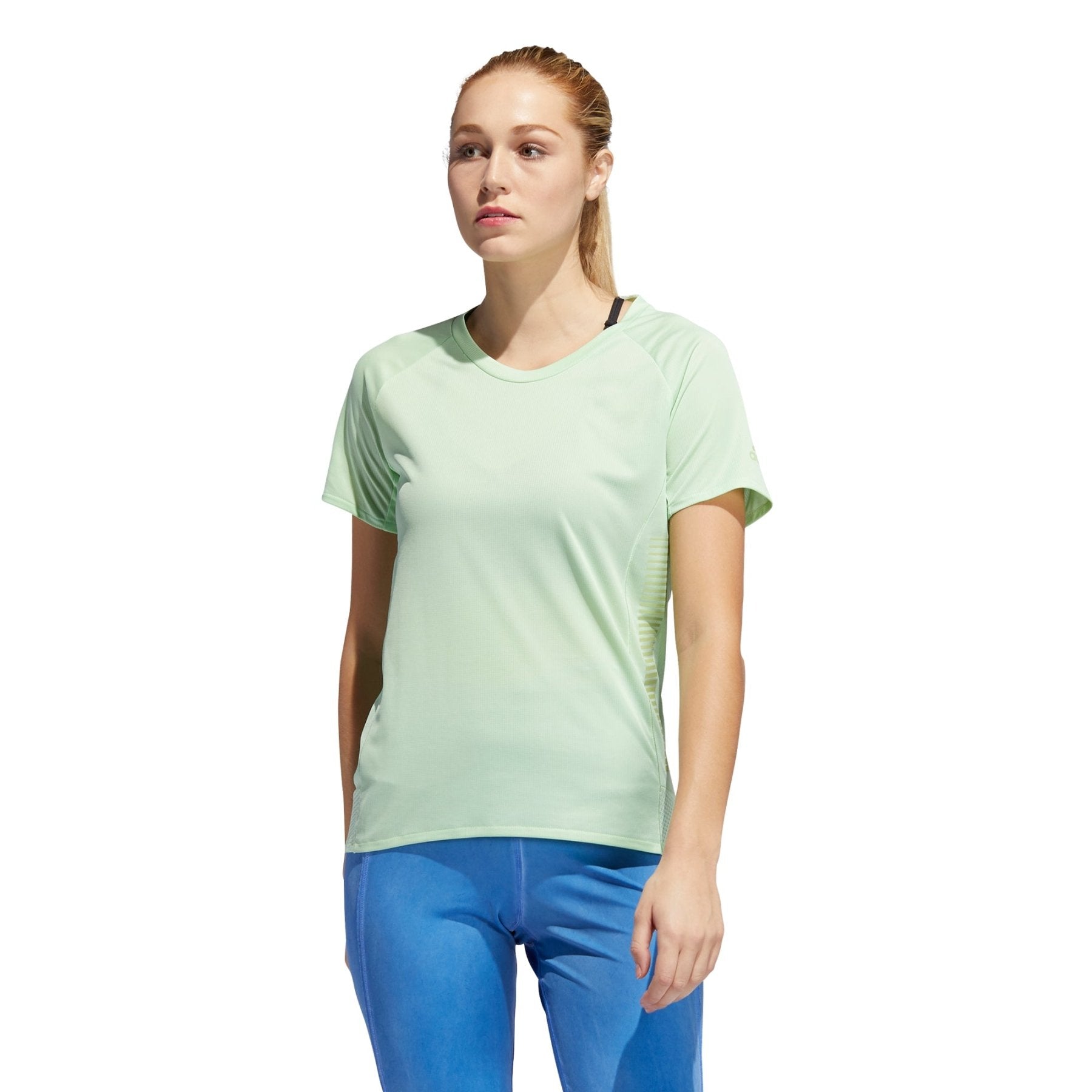 adidas 25/7 RUN T-Shirt Frauen hellgrün - sportiger.de