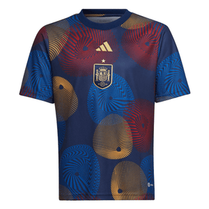 adidas FEF SPANIEN Pre - Match Shirt WM 2022 - sportiger.de