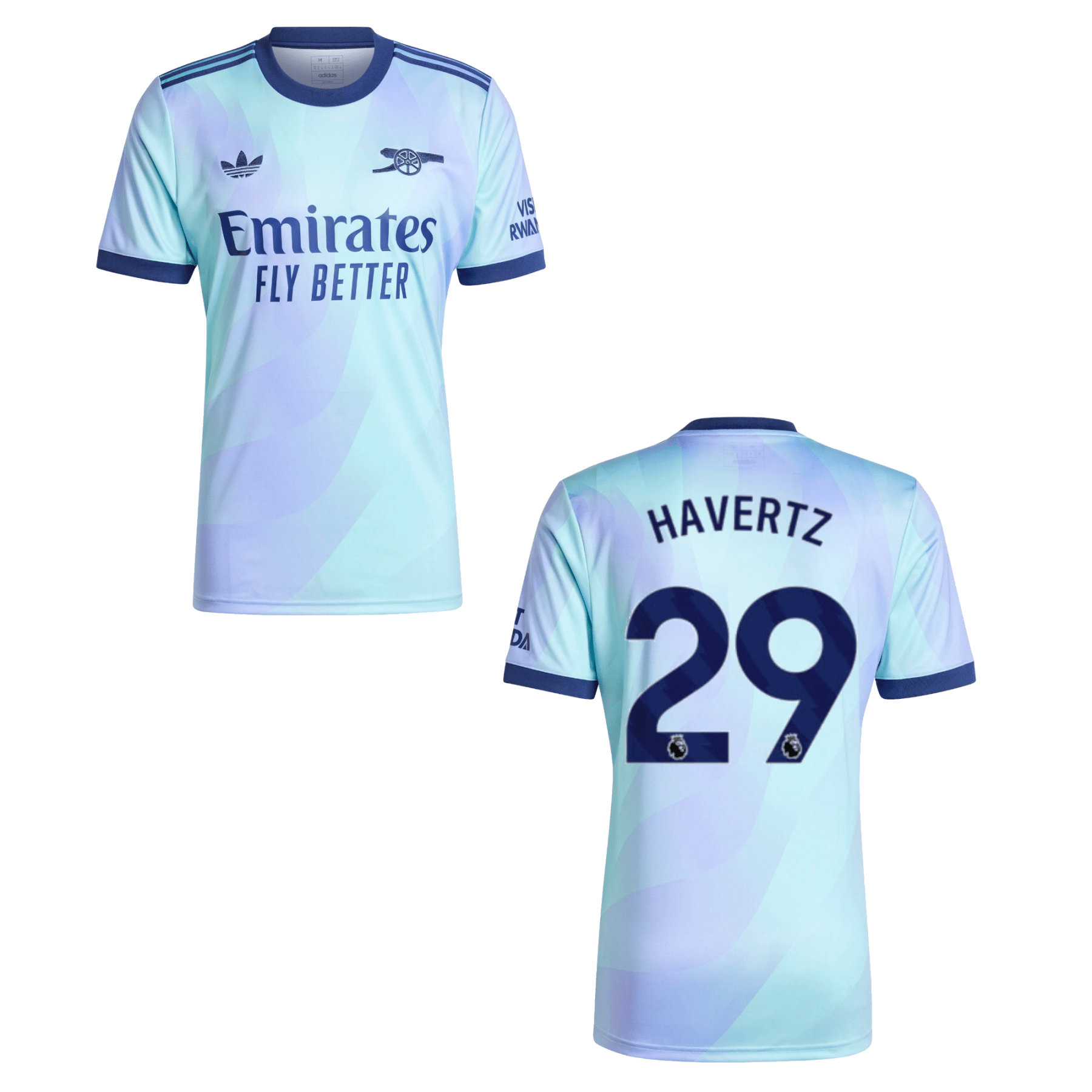 adidas AFC FC ARSENAL LONDON jersey 3rd kids 24 / 25 - HAVERTZ 29 adidas AFC FC ARSENAL LONDON jersey 3rd kids 24 / 25 - HAVERTZ 29