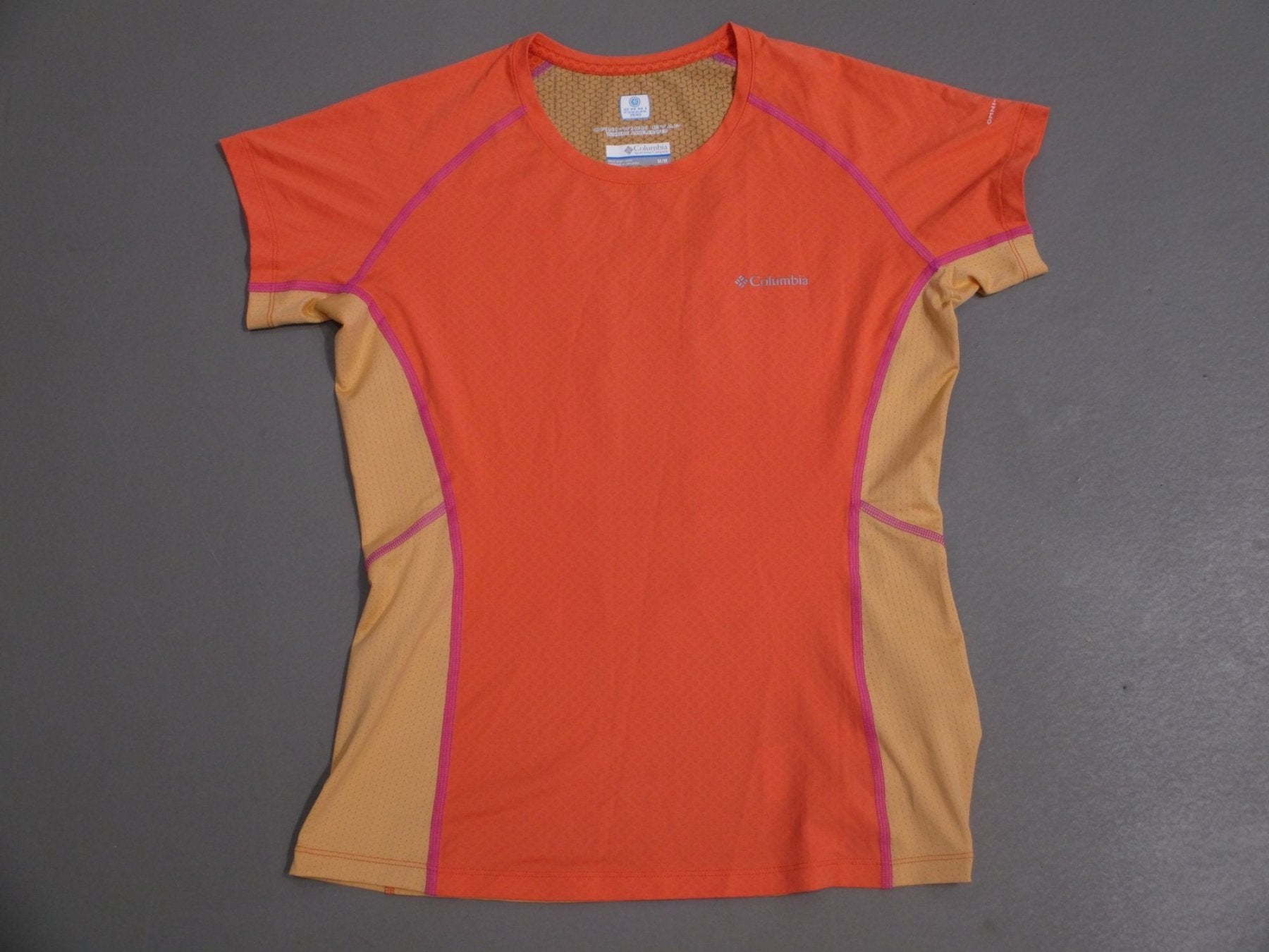 columbia FREEZE DEGREE III T-Shirt Frauen hellorange - sportiger.de