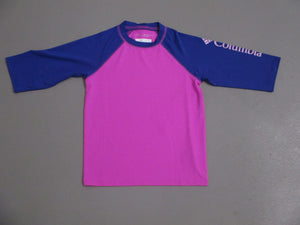 columbia MINI BREAKER II SUNGARD TOP - Sonnenfunktionsshirt Kinder lila - pink - sportiger.de