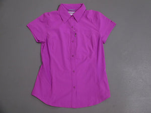 columbia SILVER RIDGE SHORT SLEEVE Hemd Frauen pink - sportiger.de