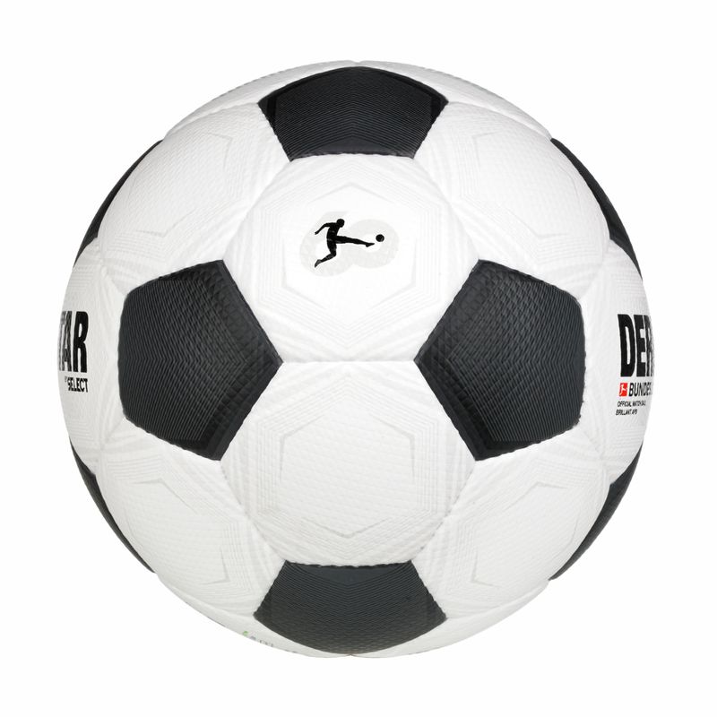 derbystar BUNDESLIGA BRILLANT APS CLASSIC V23 Spielball Gr. 5 weiß - schwarz - sportiger.de