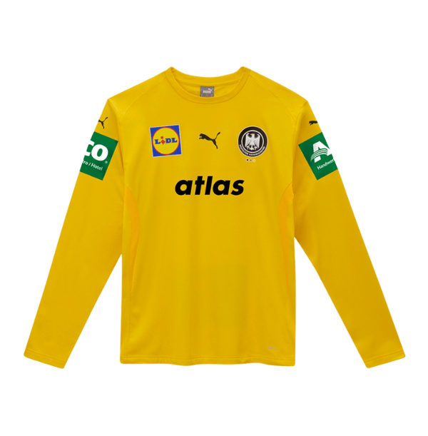 puma DHB DEUTSCHLAND Trikot Torwart Herren gelb WM 2025