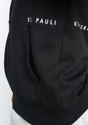 DI!Y FC ST. PAULI Kapuzenjacke Team Herren 21 / 22 schwarz - sportiger.de