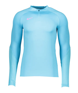 DRI - FIT STRIKE Drill Top Trainingsshirt Männer langarm hellblau - sportiger.de