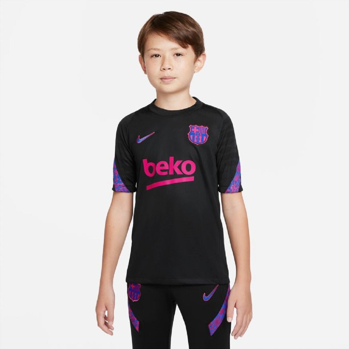 FC BARCELONA STRIKE T-Shirt Kinder schwarz - sportiger.de
