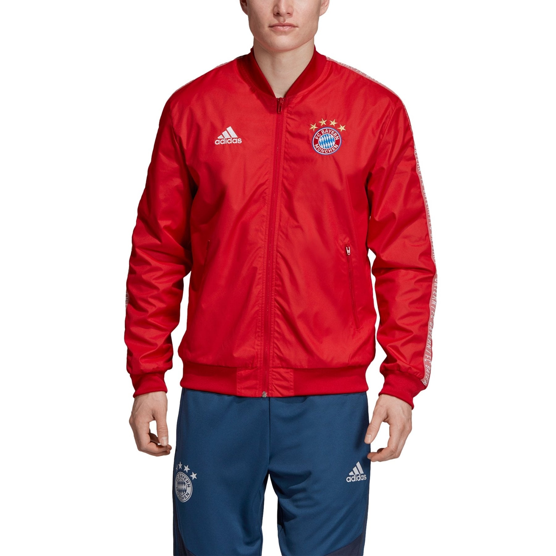 FC BAYERN MÜNCHEN Anthem Jacke Herren rot - sportiger.de