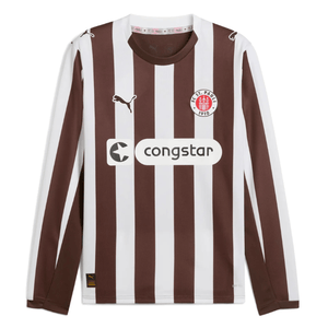FC ST. PAULI Trikot Home Herren langarm 25 / 26 - sportiger.de