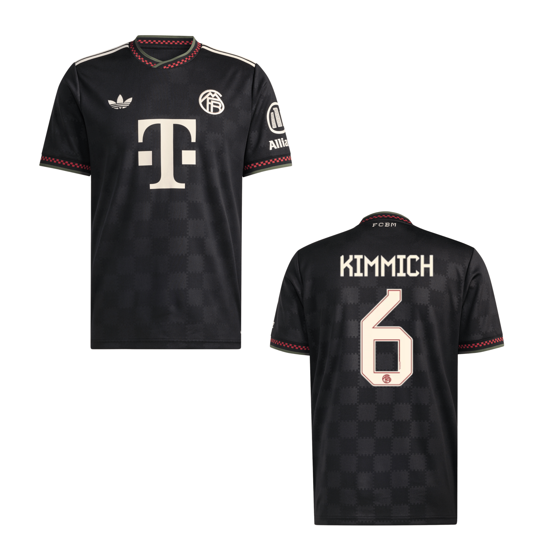 adidas FCB FC BAYERN MUNICH 3rd Jersey Men 25 26 KIMMICH