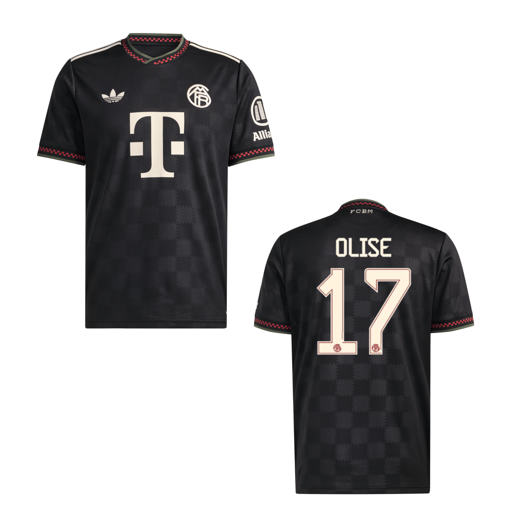 adidas FCB FC BAYERN MÜNCHEN 3rd Men's Jersey 25 / 26 - OLISE 17 adidas FCB FC BAYERN MÜNCHEN 3rd Men's Jersey 25 / 26 - OLISE 17