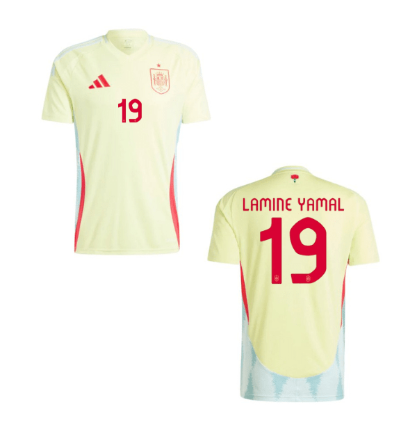 FEF SPANIEN AUTHENTIC Trikot Away Herren EURO 2024 - LAMINE YAMAL 19 - sportiger.de