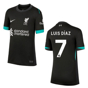 LFC FC LIVERPOOL Trikot Away Kinder 24 / 25 - LUIS DÍAZ 7 - sportiger.de