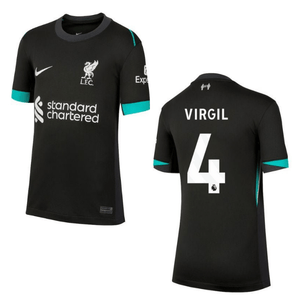 LFC FC LIVERPOOL Trikot Away Kinder 24 / 25 - VIRGIL 4 - sportiger.de