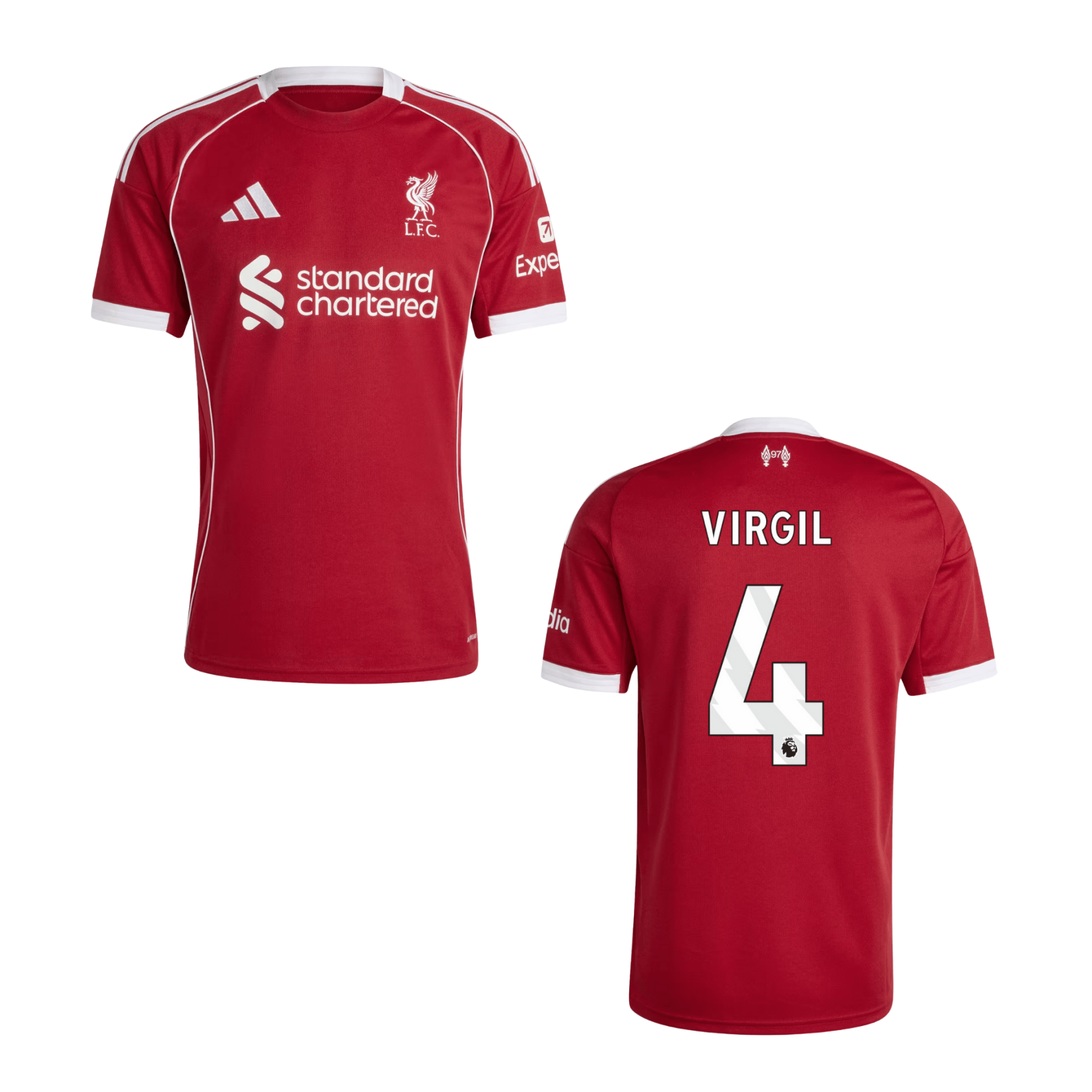 LFC FC LIVERPOOL Trikot Home Herren 25 / 26 - VIRGIL 4 - sportiger.de