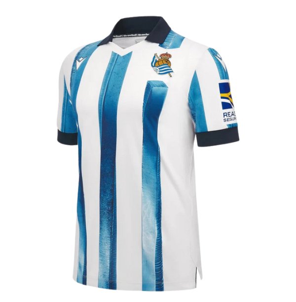 1674/74 MACRON Real Sociedad de Fútbol MAGLIA AUTENTICA manica lunga 1674/74 MACRON Real Sociedad de Fútbol MAGLIA AUTENTICA manica lunga