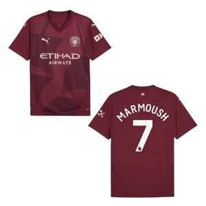 MCFC MANCHESTER CITY Trikot 3rd Kinder 24 / 25 - MARMOUSH 7 - sportiger.de