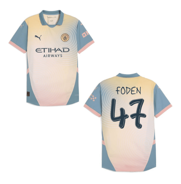 MCFC MANCHESTER CITY Trikot 4th Herren 24 / 25 - FODEN 47 - sportiger.de