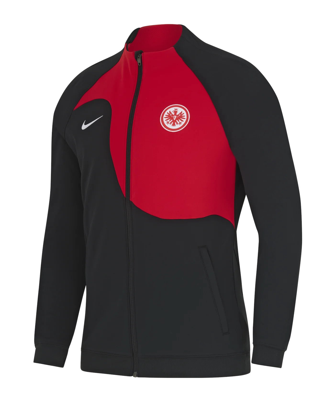 nike SG EINTRACHT FRANKFURT Anthem Jacke 23 / 24 schwarz - rot - sportiger.de