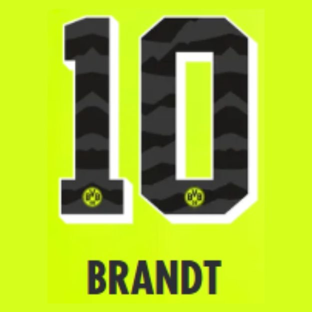Original 24 / 25 BVB BORUSSIA DORTMUND Anniversary Trikot - Flock - BRANDT 10 - sportiger.de