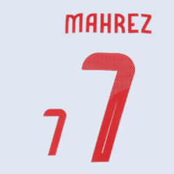 Original 24 / 25 FAF ALGERIEN Home Trikot - Flock - MAHREZ 7 - sportiger.de