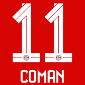 Original 25 / 26 FCB FC BAYERN MÜNCHEN Home Trikot - Flock - COMAN 11 - sportiger.de