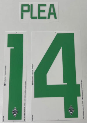 Original Borussia Mönchengladbach 3rd Trikot - Flock 21cm - PLEA 14 - sportiger.de