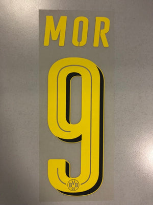 Original BVB Borussia Dortmund Trikot - Flock 20cm - MOR 9 - sportiger.de