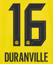 Original BVB Borussia Dortmund Trikot - Flock - DURANVILLE 16 - sportiger.de