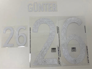 Original EM 20 DFB Deutschland Away Trikot - Flock - GÜNTER 26 - sportiger.de