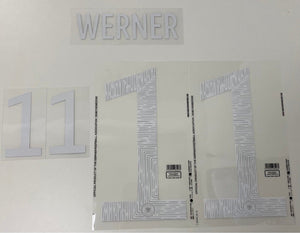 Original EM 20 DFB Deutschland Away Trikot - Flock - WERNER 11 - sportiger.de
