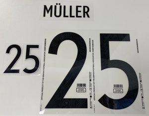 Original EM 20 DFB Deutschland Home Trikot - Flock - MÜLLER 25 - sportiger.de