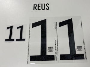 Original EM 20 DFB Deutschland Home Trikot - Flock - REUS 11 - sportiger.de