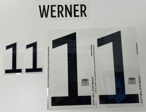 Original EM 20 DFB Deutschland Home Trikot - Flock - WERNER 11 - sportiger.de