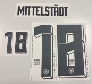 Original EURO 2024 DFB Deutschland Home Trikot - Flock - MITTELSTÄDT 18 - sportiger.de