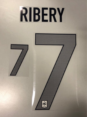 Original Frankreich Trikot - Flock 25cm - RIBÉRY 7 - sportiger.de