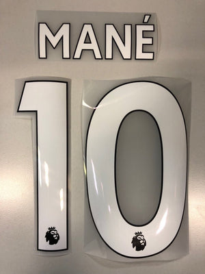 Original Premier League Trikot - Flock 23cm - MANÉ 10 - sportiger.de