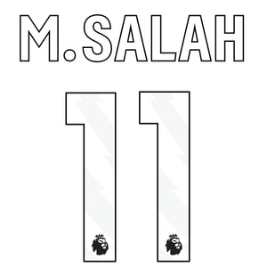 Original Premier League Trikot - Flock 25cm - M. SALAH 11 - sportiger.de