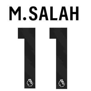 Original Premier League Trikot - Flock 25cm - M. SALAH 11 - sportiger.de
