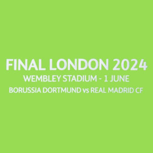 Original REAL MADRID Torwart Trikot FINAL LONDON 2024 Matchdetail / Spielpaarung Wembley Stadium - 1 June Borussia Dortmund vs. Real Madrid CF (Kopie) - sportiger.de