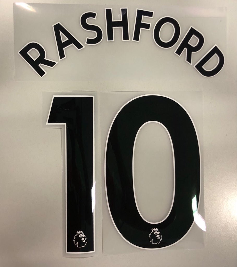 Original Trikot - Flock Premier League 16cm - RASHFORD 10 - sportiger.de