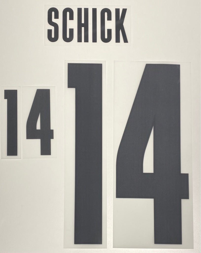 Original Trikot - Flock Tschechien 28cm - SCHICK 14 - sportiger.de