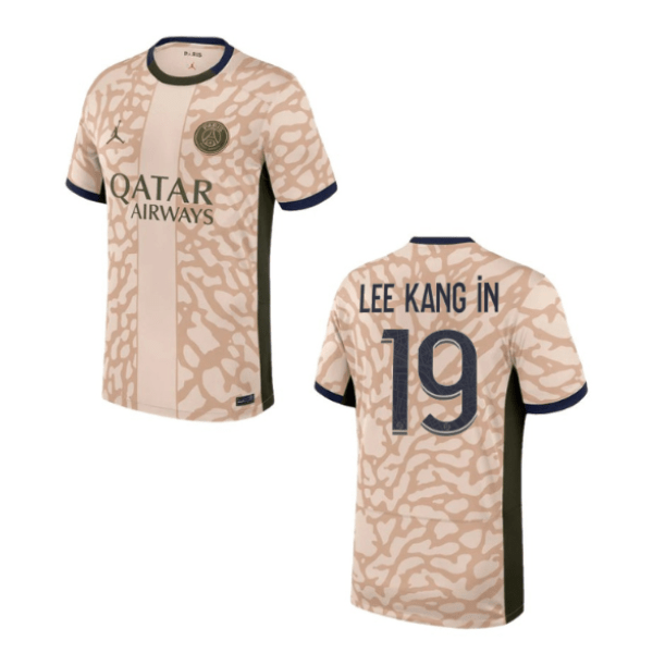 PARIS SAINT - GERMAIN Trikot 4th Kinder 23 / 24 - LEE KANG IN 19 - sportiger.de