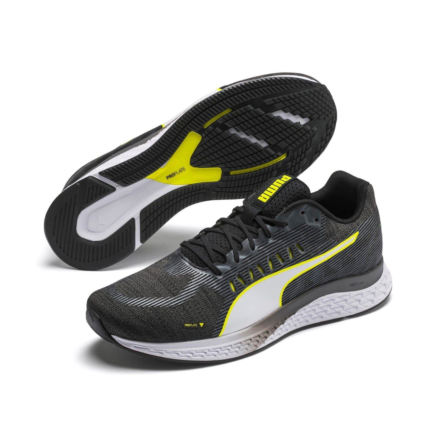 puma SPEED SUTAMINA Laufschuh Herren schwarz - gelb - weiß - sportiger.de