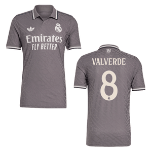 REAL MADRID AUTHENTIC Trikot 3rd Herren 24 / 25 - VALVERDE 8 - sportiger.de
