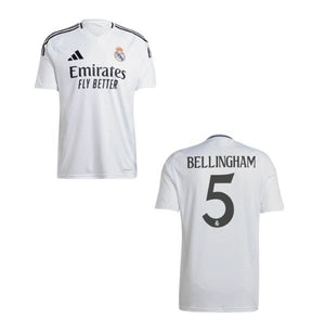 REAL MADRID AUTHENTIC Trikot Home Herren 24 / 25 - BELLINGHAM 5 - sportiger.de