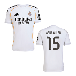 REAL MADRID AUTHENTIC Trikot Home Herren 25 / 26 - ARDA GÜLER 15 - sportiger.de
