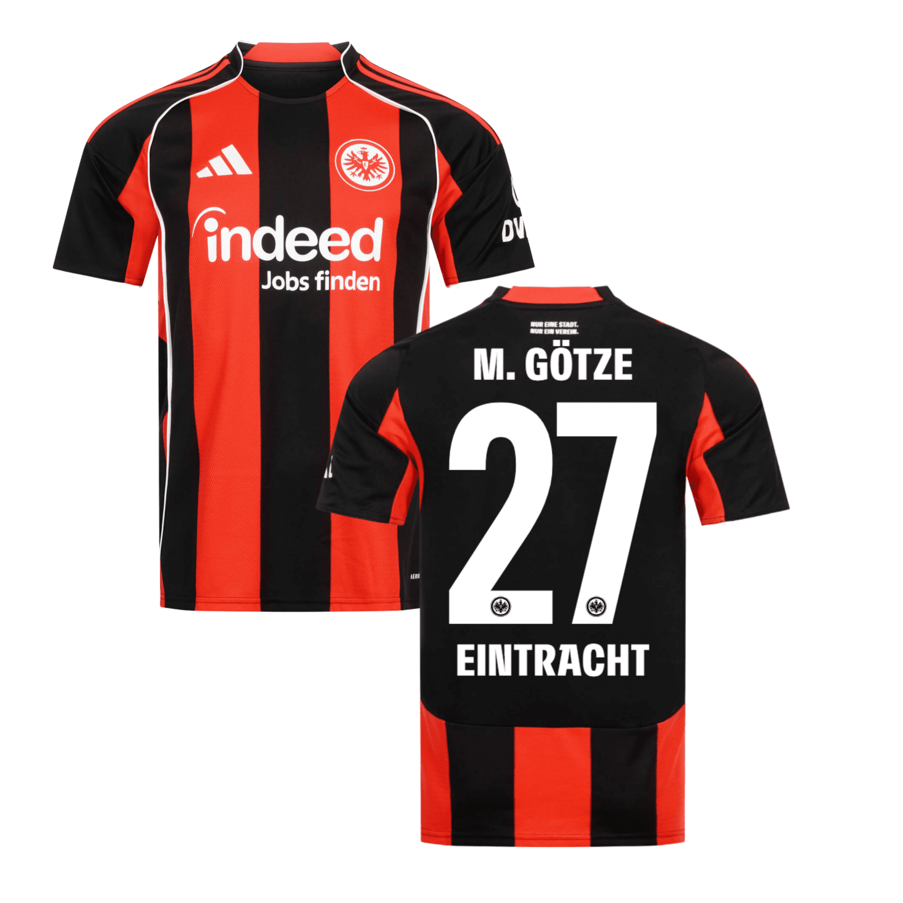 tent trikot frankfurt adidas SGE EINTRACHT FRANKFURT Trikot Home Kinder 25 / 26