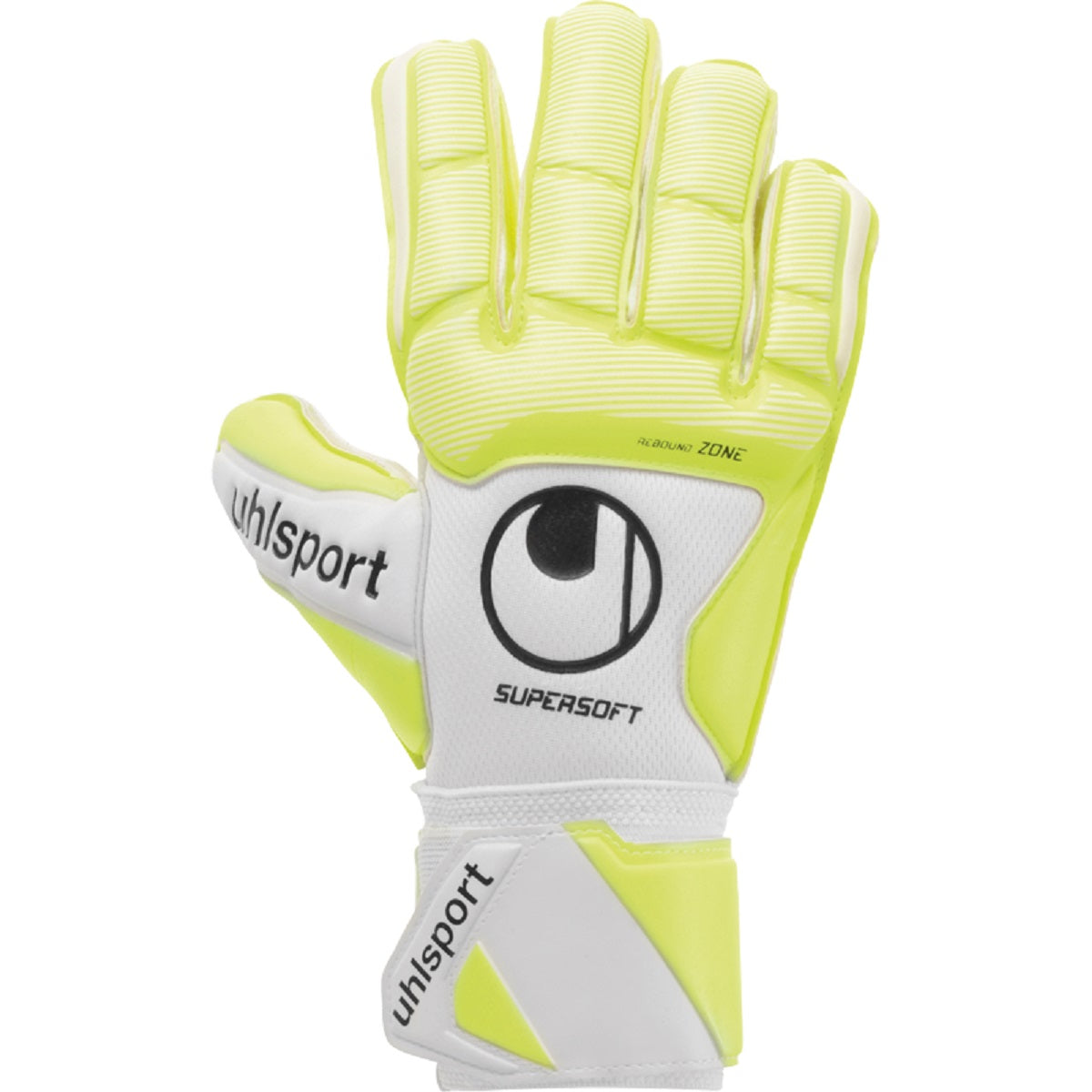 uhlsport PURE ALLIANCE SUPERSOFT TW-Handschuh weiß-gelb