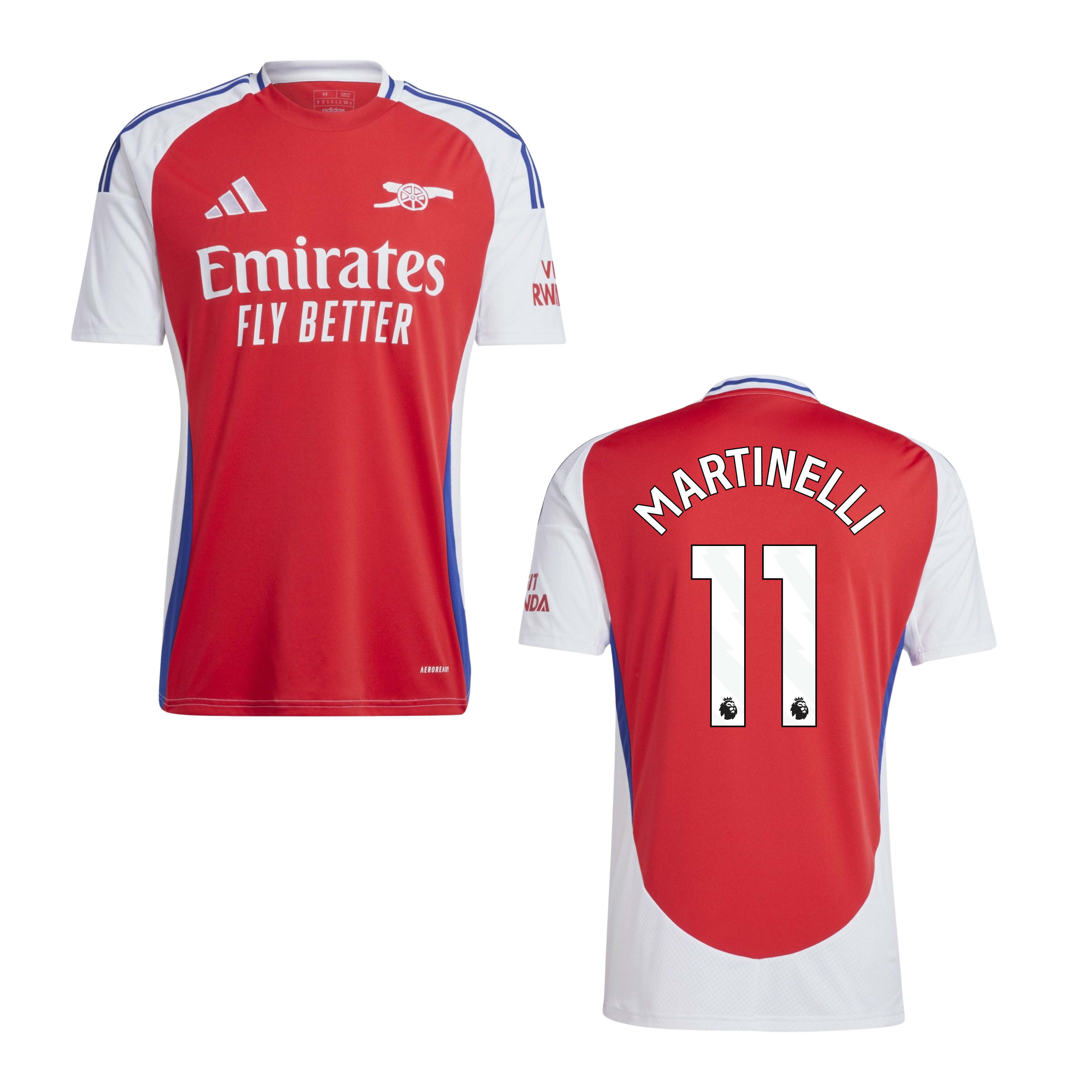 AFC FC ARSENAL LONDON Trikot Authentic Home Herren 24 / 25 - MARTINELLI 11